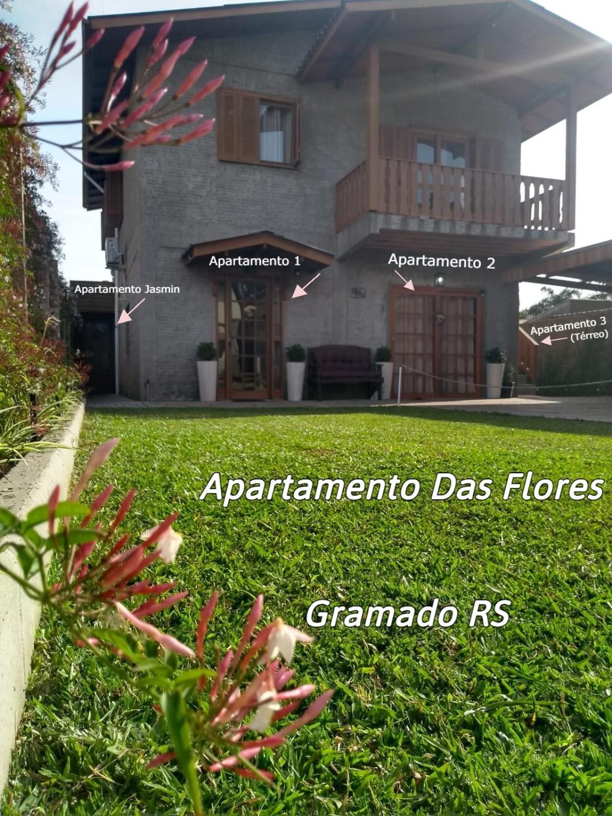 Apartamento Das Flores 그라마도 외부 사진